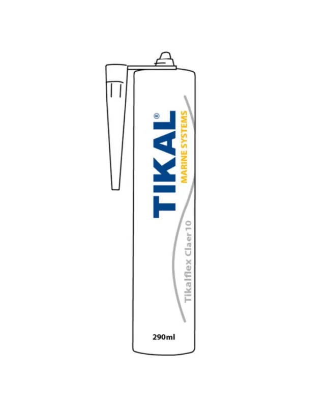 Authentique Tikalflex Clear 10 - MS polymère - Translucide - cartouche 290 ml