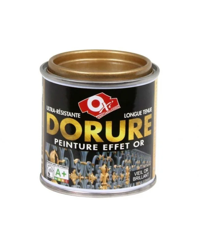Nouvelle Collection Peinture effet métal - Viel or - 60 ML