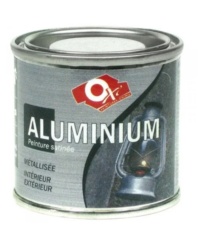 Prix Bas Peinture effet métal - Aluminium - 125 ML