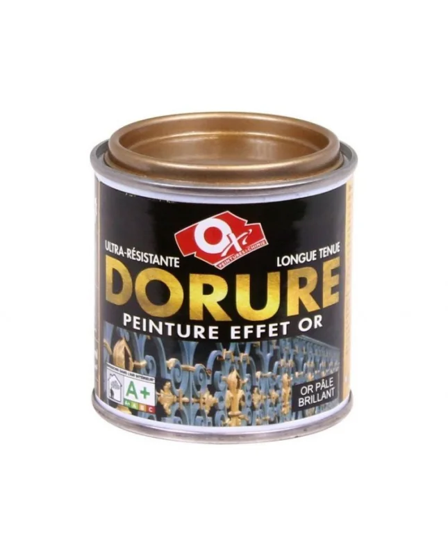 Top Vente Peinture effet métal - Or pâle - 125 ML