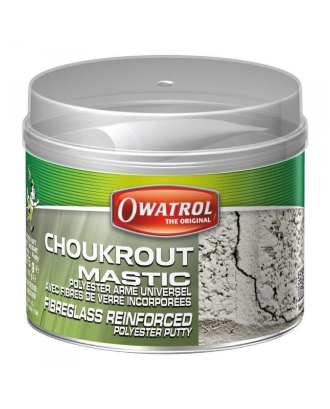 Expédition Rapide Mastic polyesther CHOUKROUT - pot de 0,6 kg