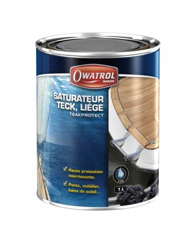 Saturateur bois à l‘eau TEAKPROTECT - teak - 1 L Dernière Chance