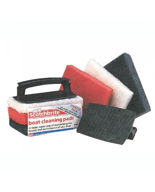 3M Scotch-Brite Cleaning System blanc - Lot de 10 Prix Choc