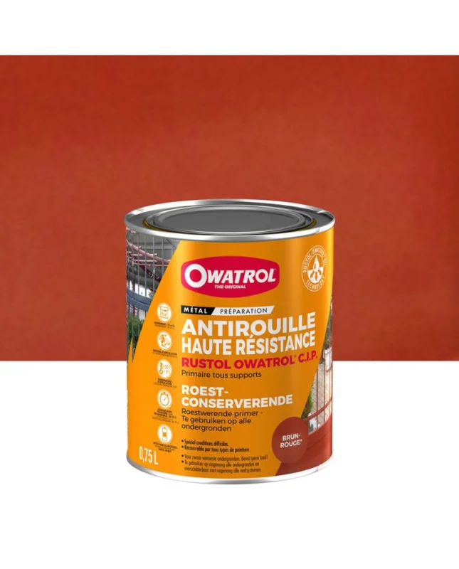 Petit Prix Primaire antirouille RUSTOL CIP - 0.75 L