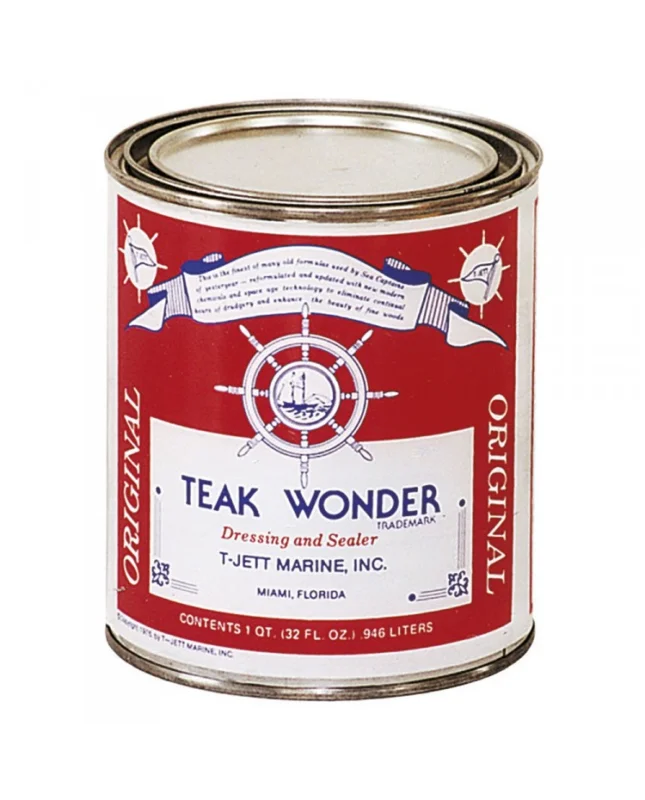 TEAK WONDER Dressing-Sealer Entretien - 3.78 L Seulement Aujourd'hui