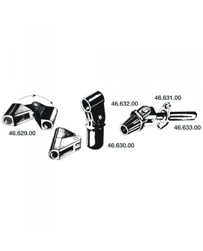 Soldes Attache dame de nage nylon - pour tubes Ø20 mm