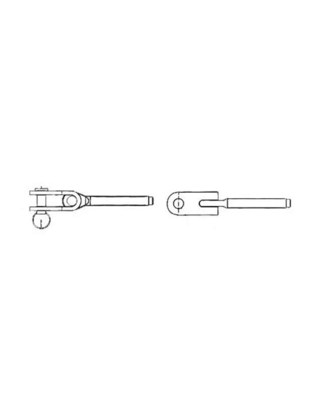 Ridoir à sertir fourche articulée 5/16‘‘ câble 4 mm Offre Limitée