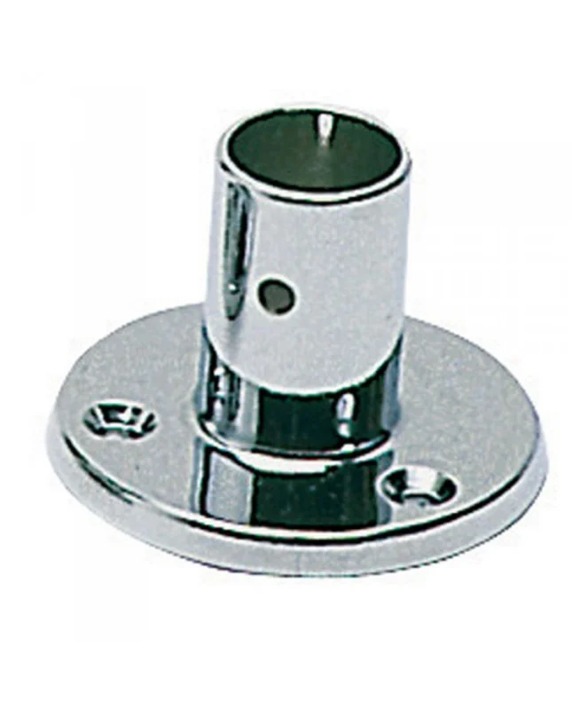 Affaire À Saisir Platine laiton chromé - droite - 25 mm