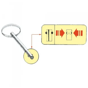 Achat Immédiat Goupille à blocage inox 6x25 mm - Lot de 10