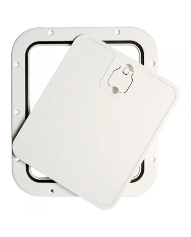 Porte d‘équipet à façade amovible - 305x355 mm - crème Commander Maintenant