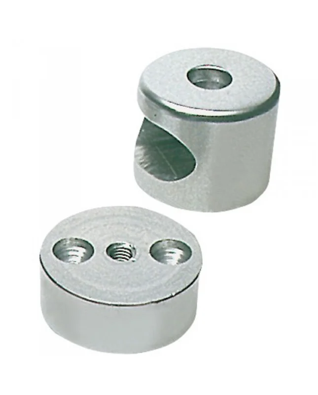 Main-courante terminal oval aluminium Dernier Modèle