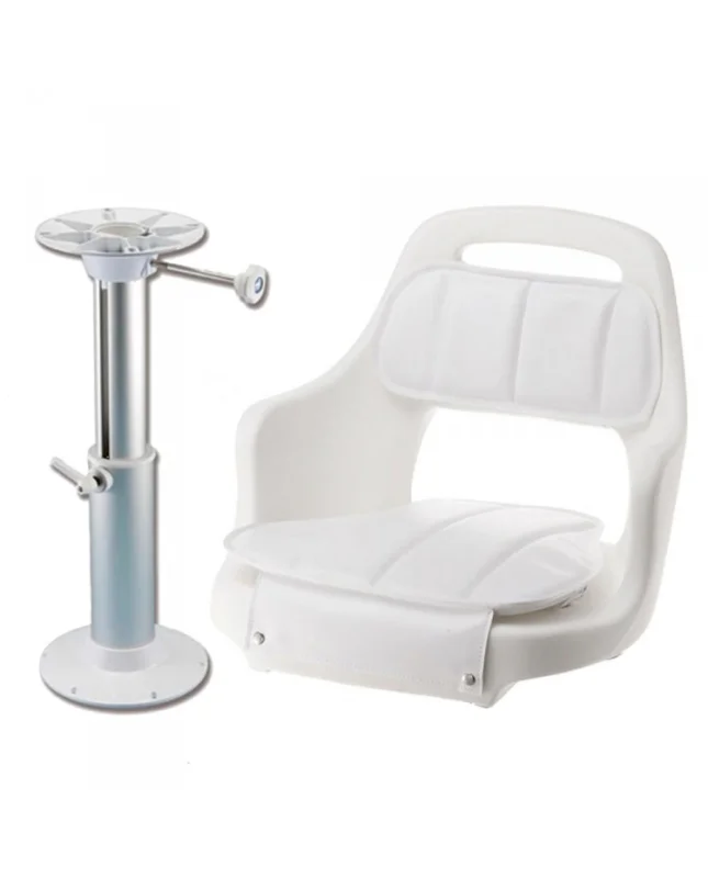 Siège pilote Captain Plus - assise + coussins + pied Usine Directe