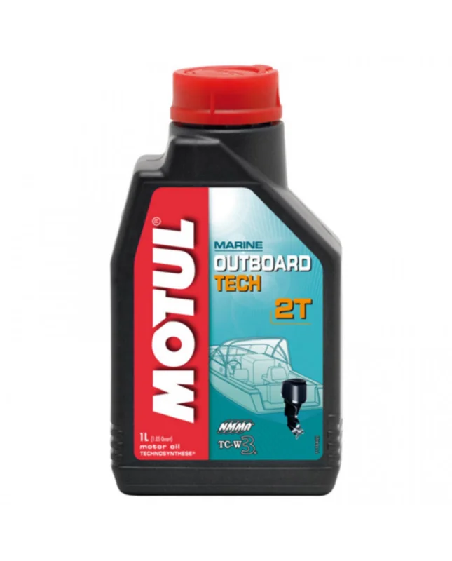 Vente Flash Huile Outboard TECH 2T - 1 L