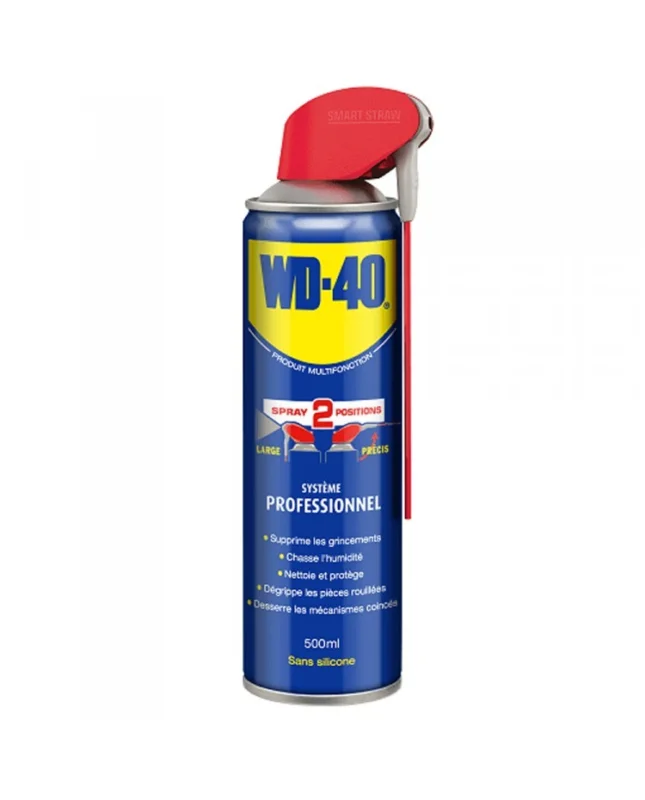 WD-40 - aérosol de 500 ml - double position Jusqu'à Épuisement Des Stocks