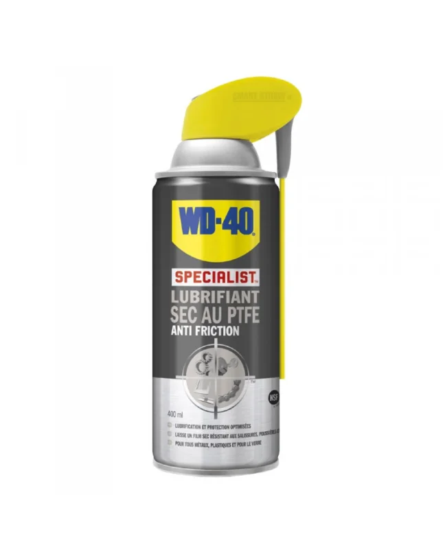 WD-40 spécialist lubrifiant sec PTFE - aérosol de 400 ml Achat Immédiat