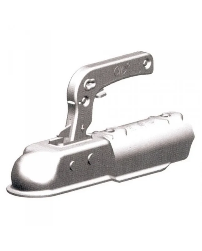 Tête d‘attelage tube rond - 750 kg - 50 mm Acheter Direct