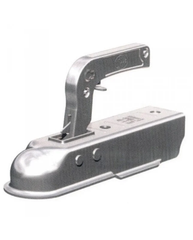 Tête d‘attelage tube carré - 750 kg - 50 mm Quantité Limitée
