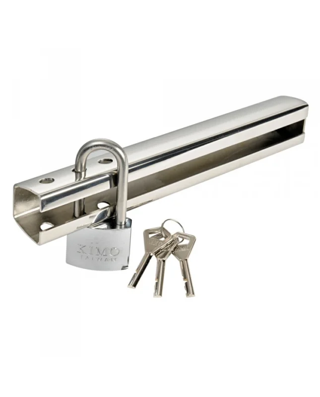 Antivol moteur hors-bord - inox - 230 mm Authentique