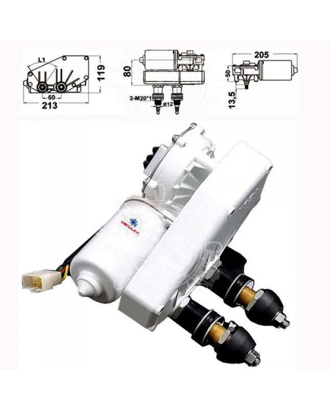 Acheter Direct Moteur pour bras et brosses 24 V 70 W