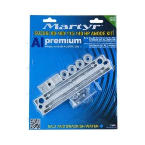 kit anodes en aluminium pour moteur hors bord Suzuki 90/100/115/140 cv Meilleure Vente