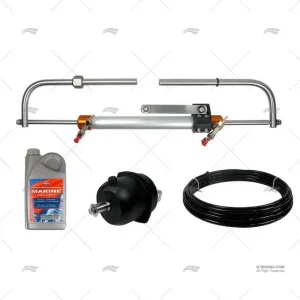 Acheter Direct Kit de direction hydraulique hors-bord avec puissance pour moteurs jusqu‘à 115Hp