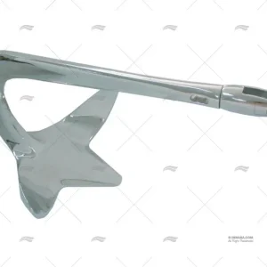ANCRE INOX 7.5Kg MODEL MANTA Commander Vite