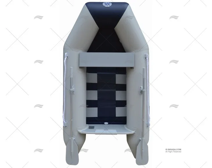 ANNEXE 160SL GS 160x131 GRIS-BLEU Annexe gonflable GS MARINE fabriqué avec PVC Fond latté Certifié