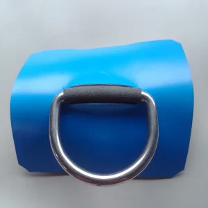 Anneau inox-Tissu Néoprène HYPALON BLEU ORCA-CARRE 10cmX10cm Expédié Aujourd'hui