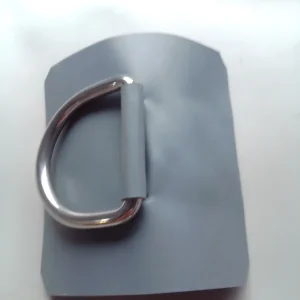 Anneau inox-Tissu Néoprène HYPALON GRIS MILITAIRE ORCA-CARRE 10cmX10cm Acheter En Ligne