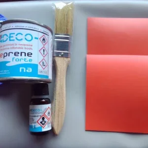 Prix Bas Kit de réparation PNEUMATIQUE HYPALON NEOPRENE ORANGE SYLVANO