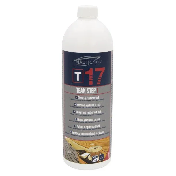 Nautic Clean 17 nettoyant teck étape 1 1L Remise