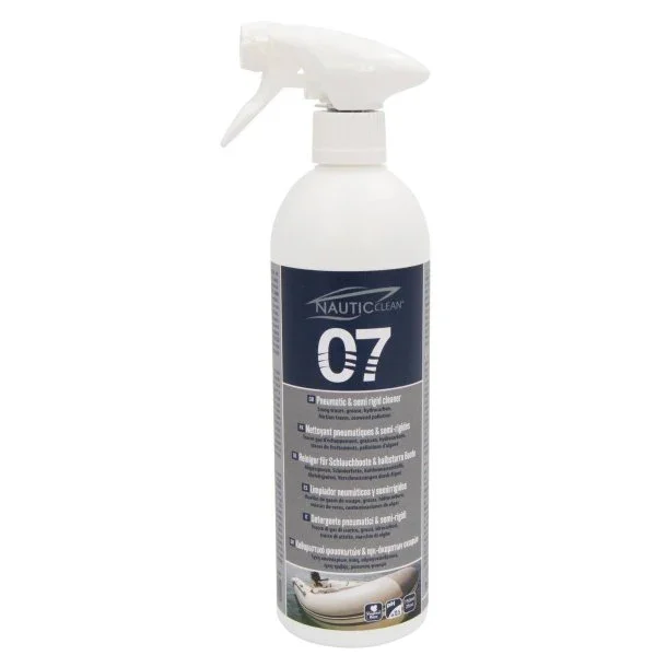 Nautic Clean 07 Nettoyant pneumatiques et semi-rigides 750ML Marque