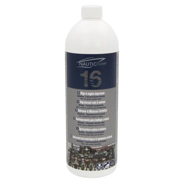 Livraison Express Nautic Clean 16 dégraissant cale et moteur 1 L