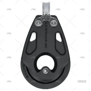 POULIE CONTROL SIMPLE DE 40mm NOIRE LEWMAR Bon Plan