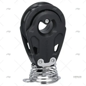 POULIE CONTROL 40mm SIMPLE BASE VERT. BK LEWMAR Solde