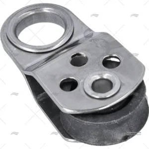 POULIE SIMPLE A/OEIL 17mm INOX VIADANA Jusqu'à Épuisement Des Stocks