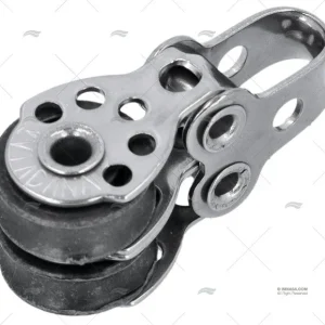 Affaire À Saisir POULIE DOUBLE FIXE 17mm INOX VIADANA