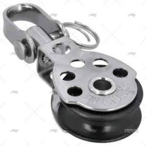 Marque Ref. 28000015 POULIE SIMPLE A RINGOT 25mm INOX VIADANA