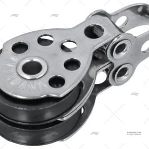 Marque Ref. 28000018 POULIE DOUBLE FIXE 25mm INOX VIADANA