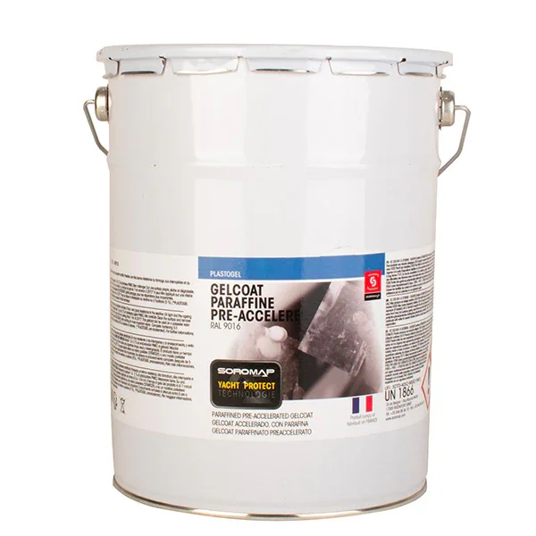 Livraison Express Gelcoat blanc de finition 25KG BLANC